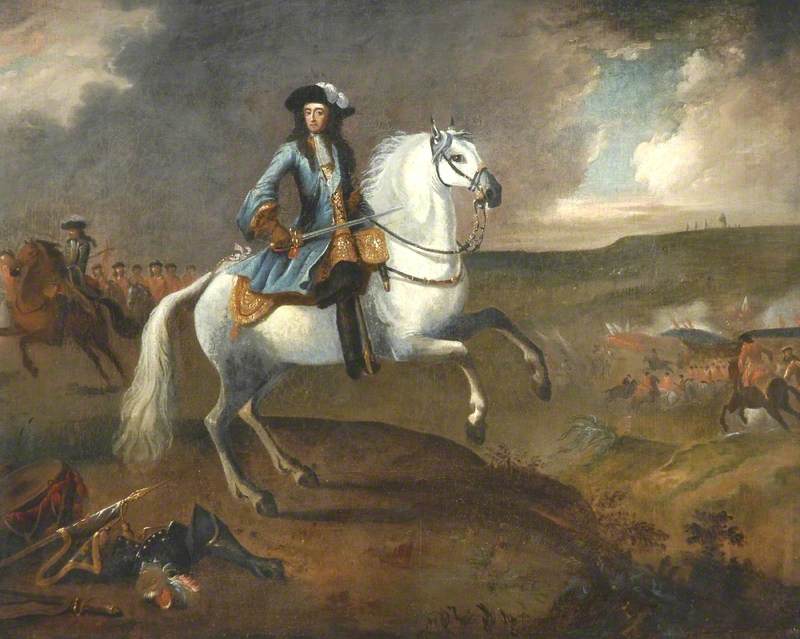 Wyck, Jan, 1645-1700; William III at the Battle of the Boyne, 1690